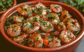 Gambas al Ajillo – vitlöksstekta räkor
