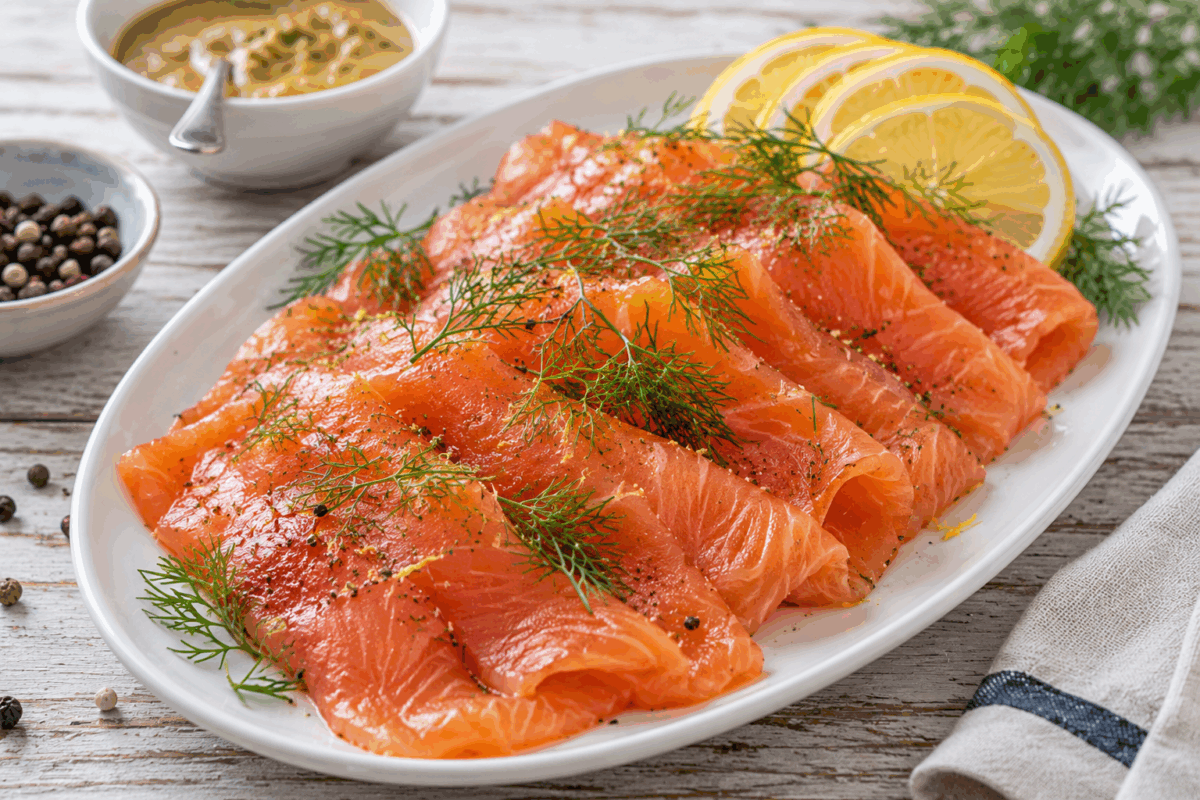 Gravad lax