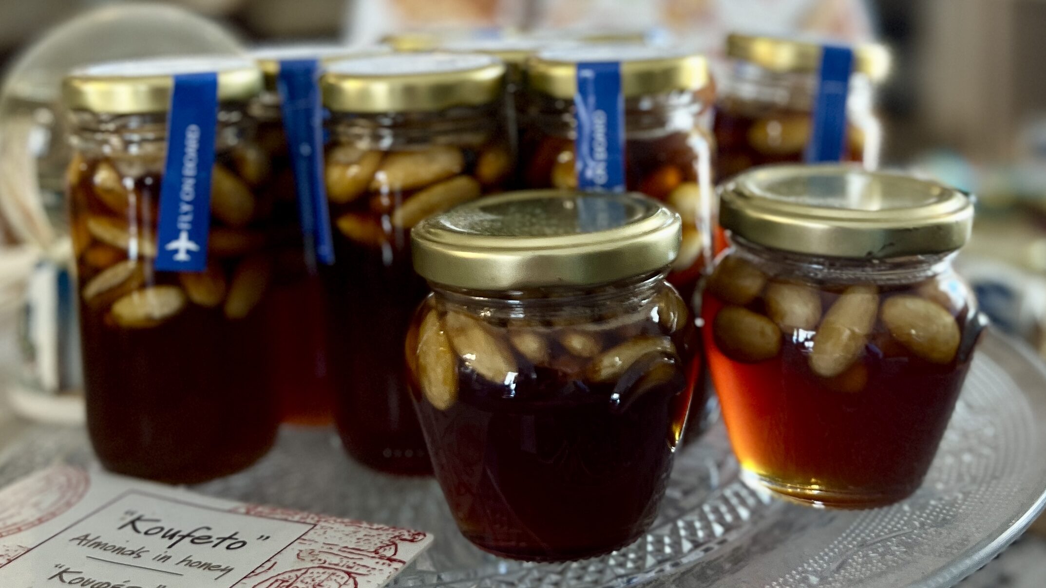 Smaker av Santorini, mat och dryck på Santorini