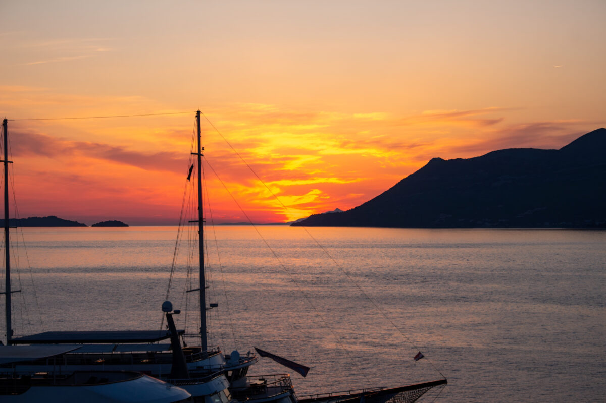 Korcula sunset