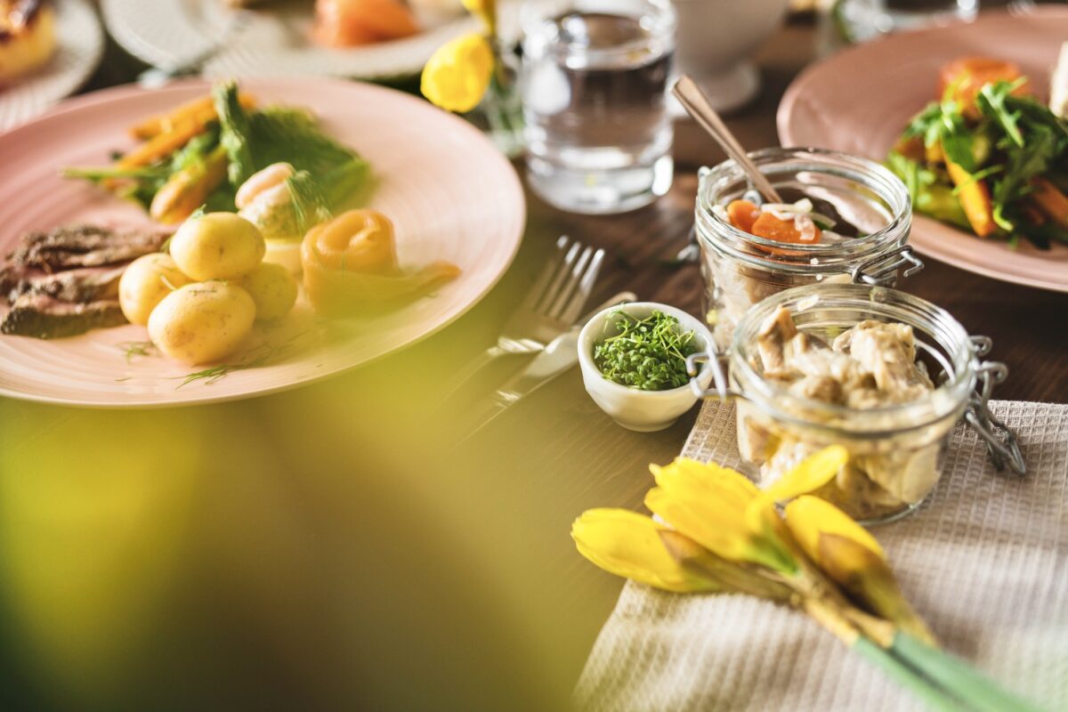 Påskmat, svensk mat vid högtider