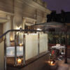 Terrassen som tillhör rum 707 Gran Melia Fenix Hotel - First Class Magazine