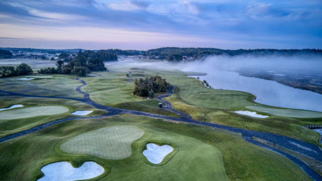 Hål 10 och 13 på Öster by Stenson. ÖSTER BY STENSON - First Class Magazine