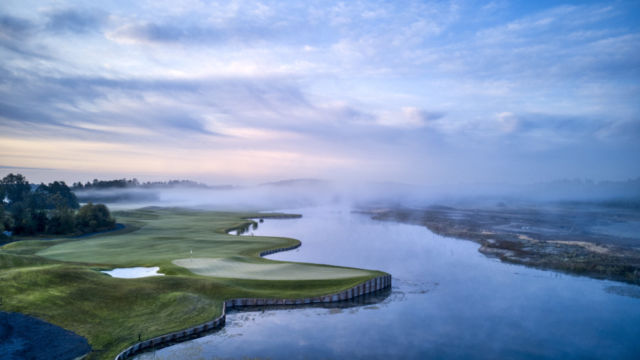 Hål 13 på Öster by Stenson. ÖSTER BY STENSON - First Class Magazine