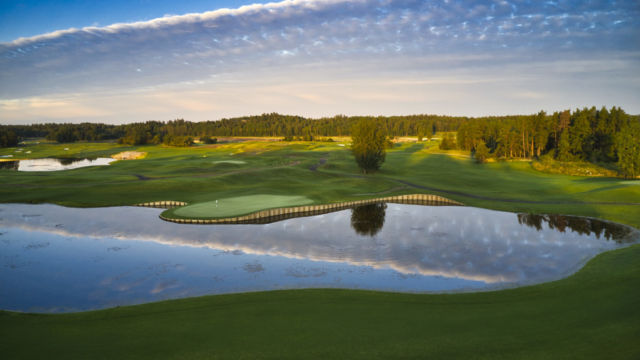 Hål 4 på Öster by Stenson ÖSTER BY STENSON - First Class Magazine