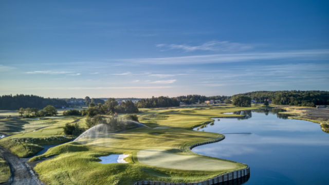 Hål 13 på Öster by Stenson. ÖSTER BY STENSON - First Class Magazine