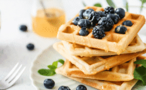 Recept på lyxiga frasvåfflor – gudomligt goda