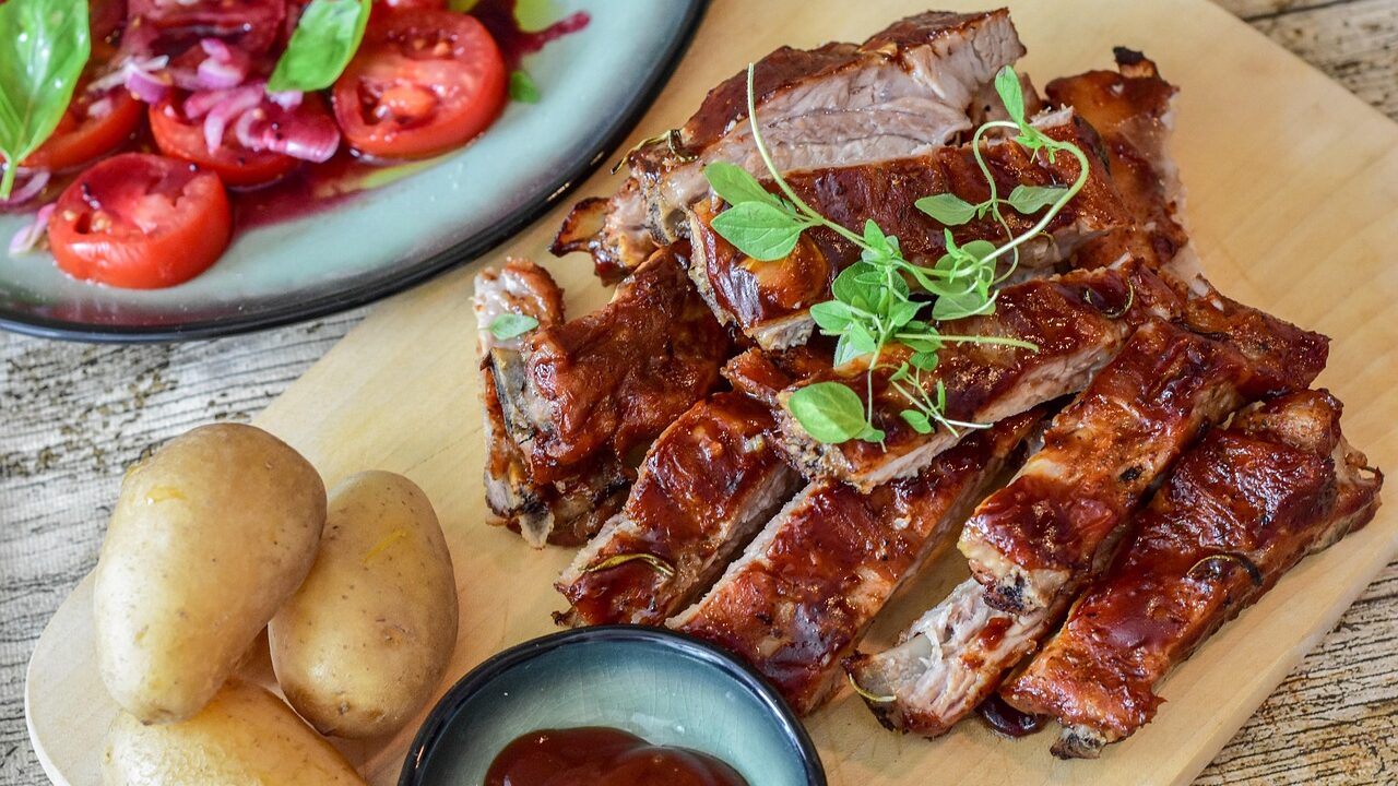 grillade revbensspjäll