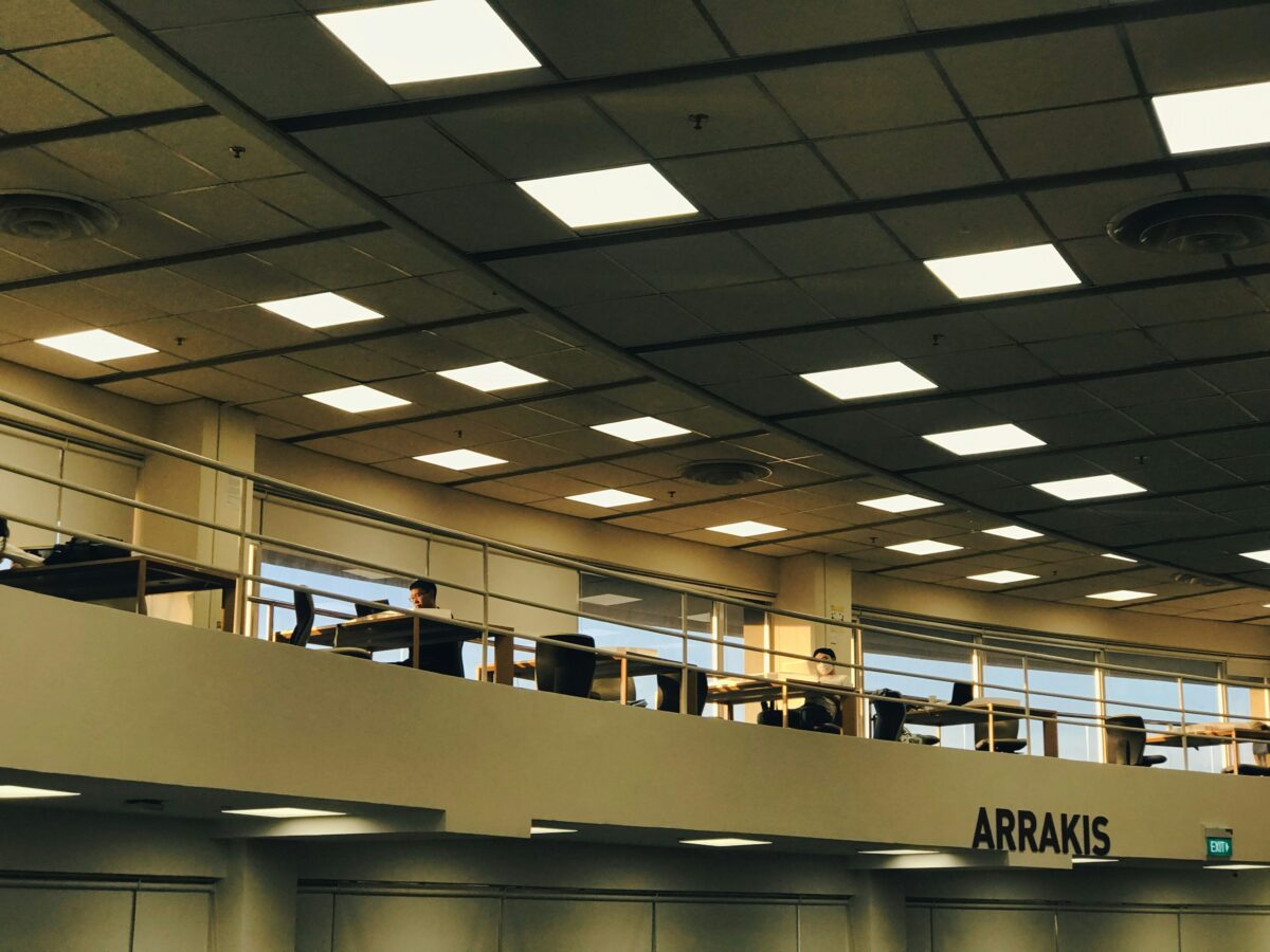 Takmonterade LED paneler