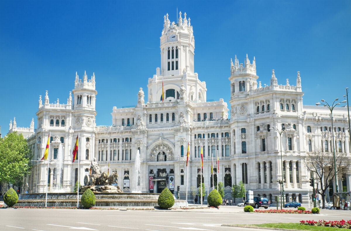 Plaza de Cibeles and Palacio de Comunicaciones, Madrid